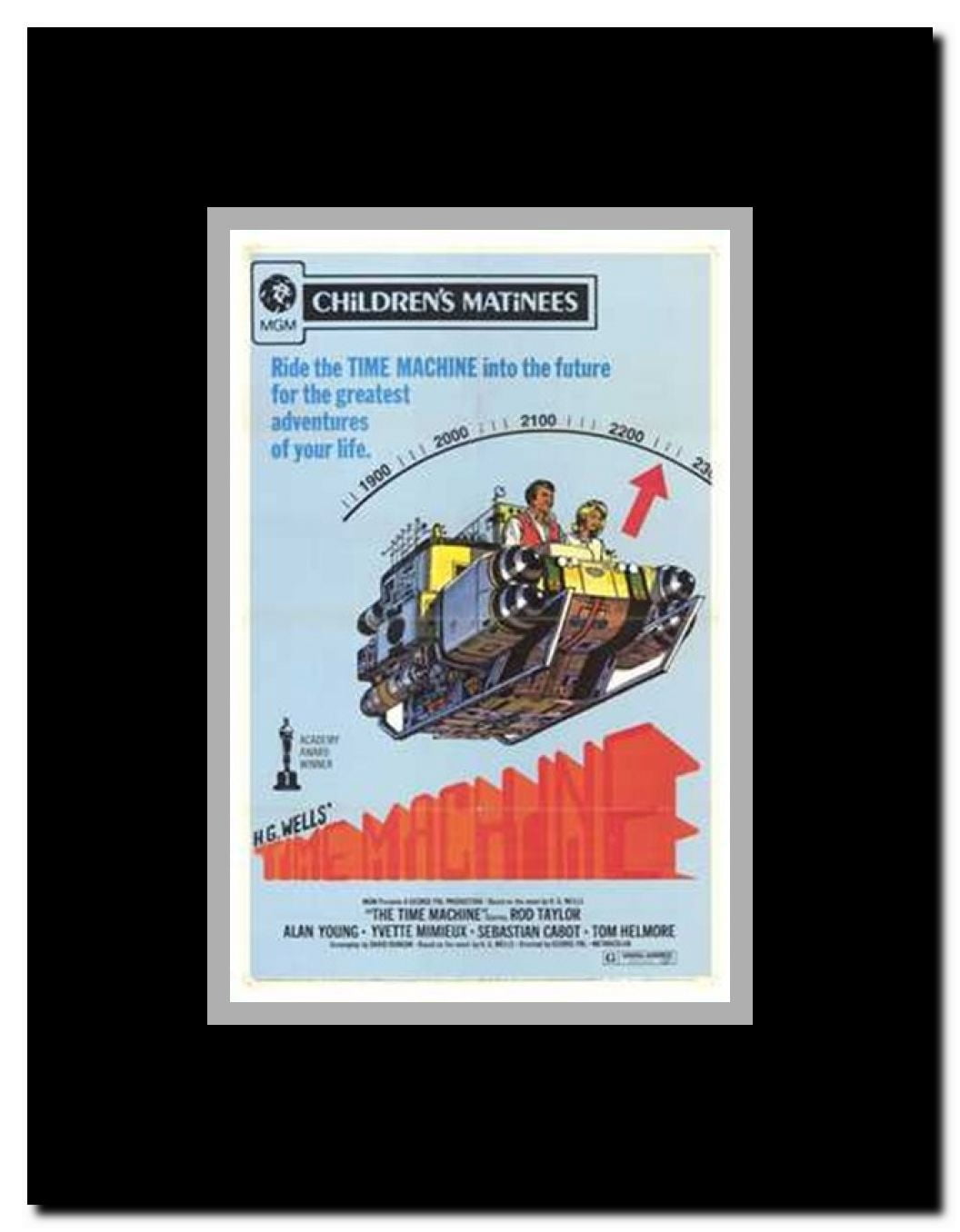 The Time Machine Framed Movie Poster