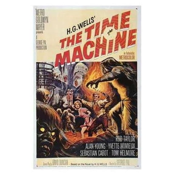 The Time Machine Movie Poster (11 x 17)