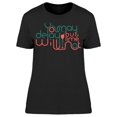 thumbnail image 1 of The Time Not Delay T-Shirt Women -Image by Shutterstock Women T-Shirt, Female Small, 1 of 2