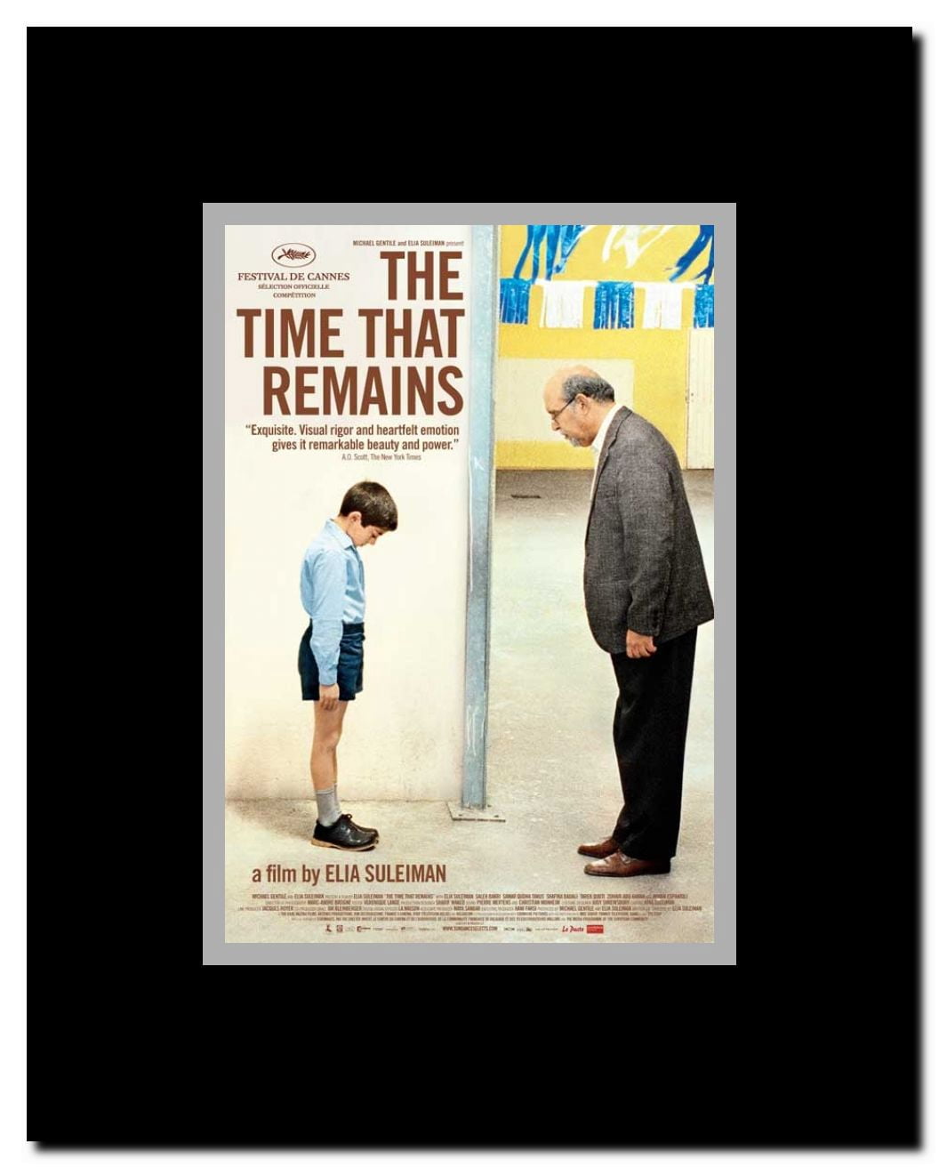 The Time That Remains Framed Movie Poster