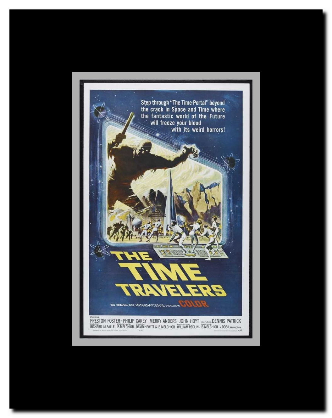 The Time Travelers Framed Movie Poster