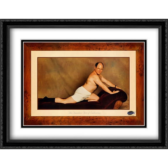 The Timeless Art of Seduction 2x Matted 40x28 Large Black Ornate Framed Art Print