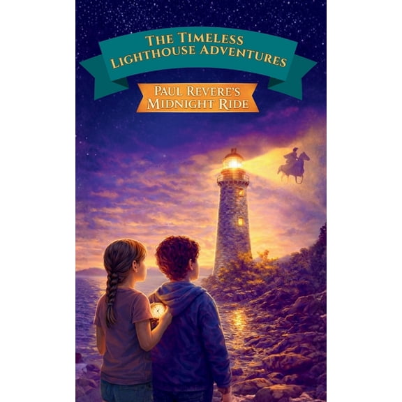 The Timeless Lighthouse Adventures - Book 1: Paul Revere's Midnight Ride, (Paperback)