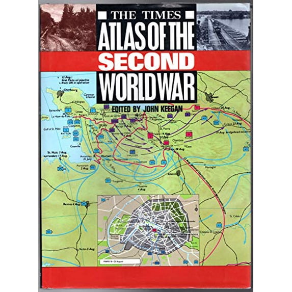 PreOwned The Times Atlas of the Second World War Hardcover