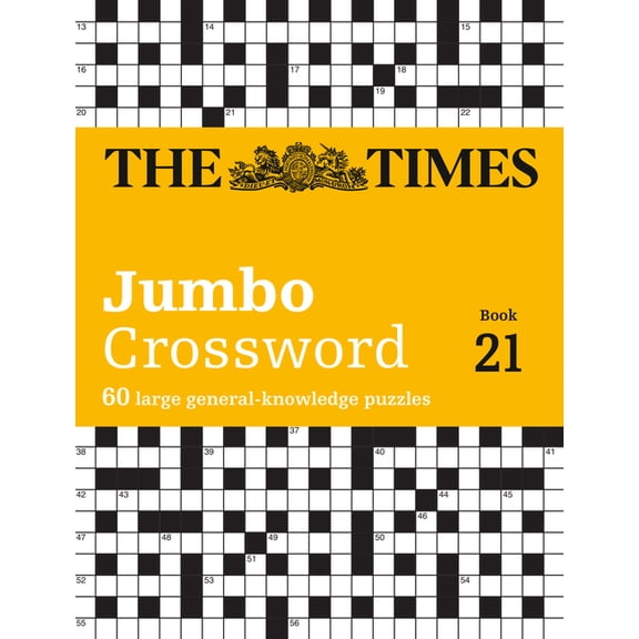 The Times Jumbo Crossword: Book 21, (Paperback)