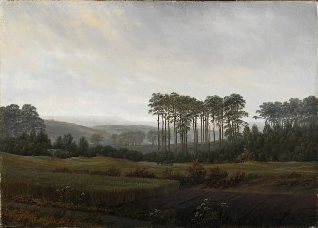 The Times Of Day The Afternoon Canvas Art - Caspar David Friedrich (24 x 36)