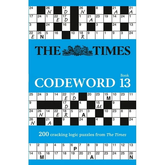 Times Puzzle Books The Times Puzzle Books - The Times Codeword 13: 200 Cracking Logic Puzzles, (Paperback)