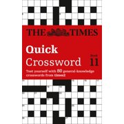 Times Crosswords The Times Quick Crossword Book 11 80 world-famous crossword puzzles from The Times2, Paperback