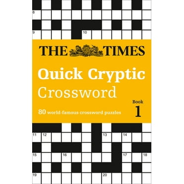 Pre-Owned The Times Quick Cryptic Crossword Book 1: 80 World-Famous Crossword Puzzles (Paperback) 0008139814 9780008139810