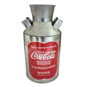 The Tin Box Company Coke Replica Milk Can, Red, 4-1/4 x 8" - 666217