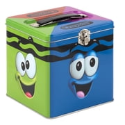 The Tin Box Company XL Storage Tin with Handle, Crayola