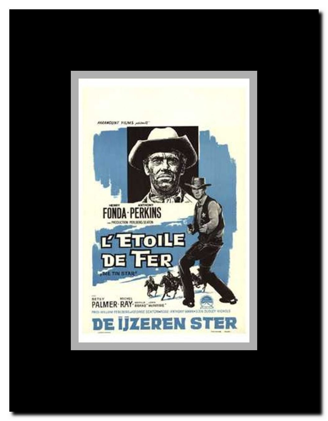 The Tin Star Framed Movie Poster