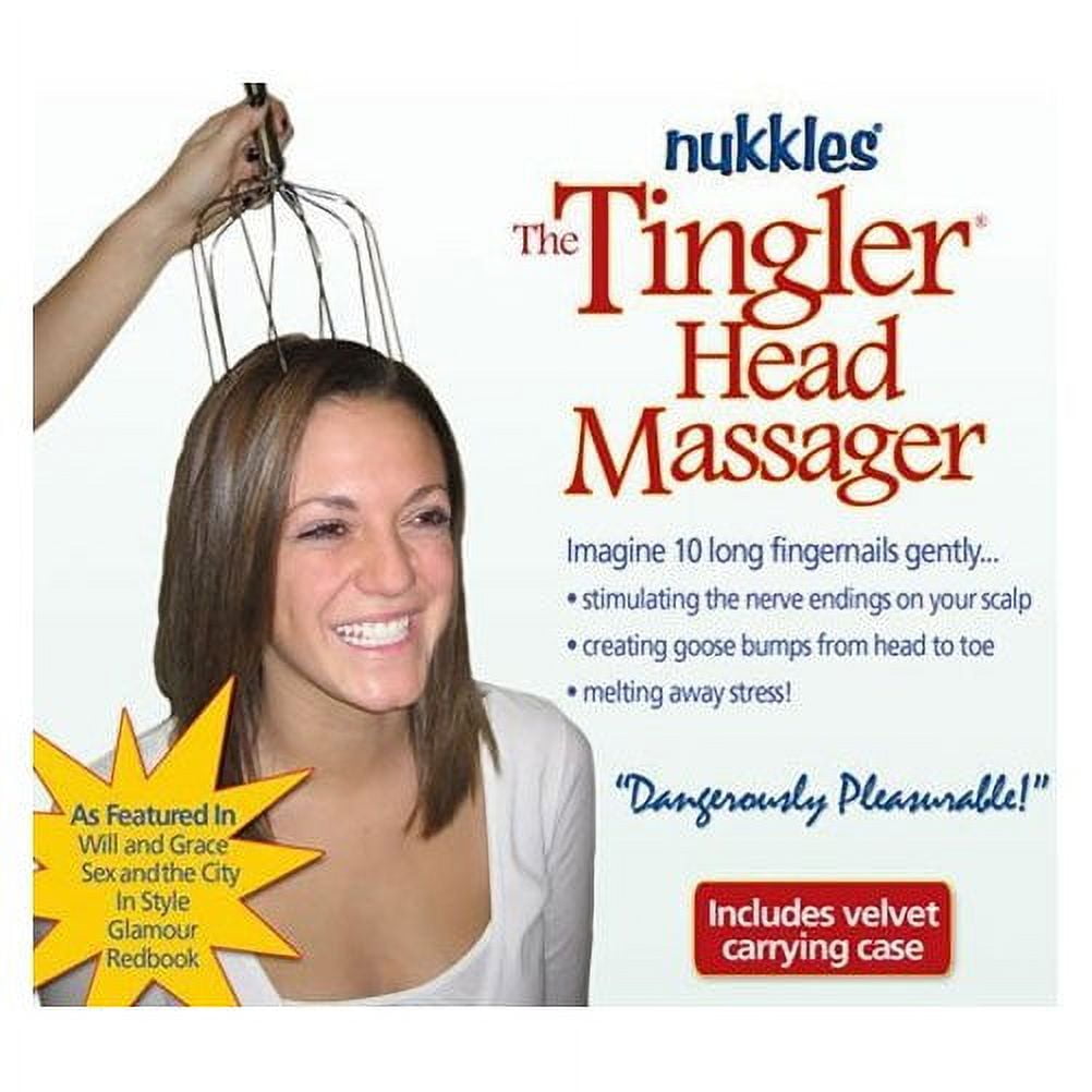 The Tingler Therapeutic Head Scalp Massager Massage