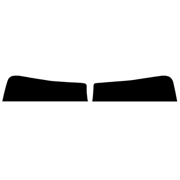 The Tint Effect Precut Window Tint Kit Compatible with Chevrolet Silverado 2500 & 3500 HD Double Cab (2020-2024)(Includes: Front Windshield Visor / Brow precut in 5%) Automotive Film