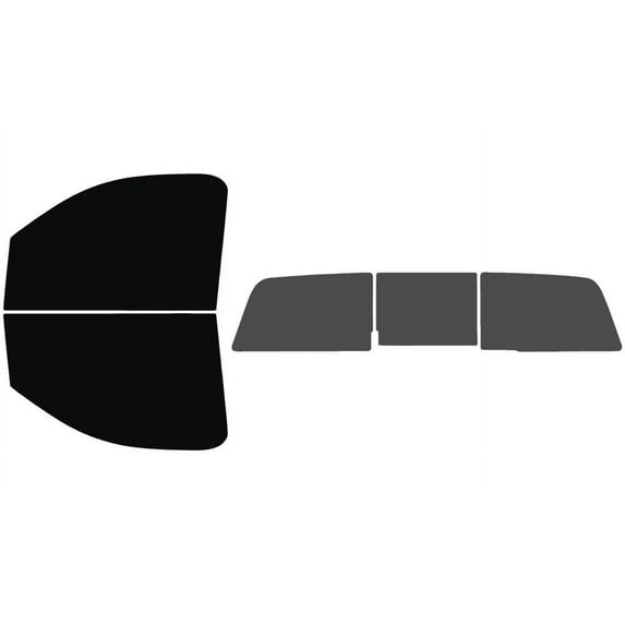 The Tint Effect Precut Window Tint Kit Compatible with GMC Sierra 2500 3500 Regular Cab (2015-2019) (Full truck: 5% front / 30% Rear & 3 piece slider rear) Automotive Film