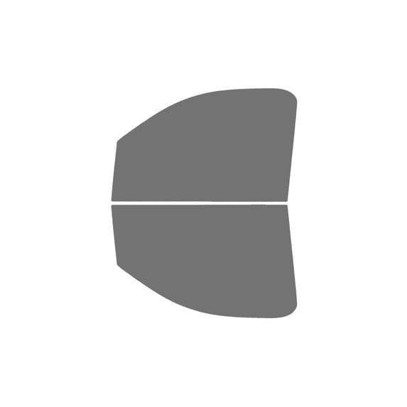 The Tint Effect Precut Window Tint Kit Compatible with GMC Sierra 2500 3500 Regular Cab (2015-2019) (Includes: Front door window precuts in 45%) Automotive Film
