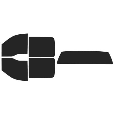 Alpine Precut Ceramic Window Tint Film – Ford F-250 Crew Cab 1999-2007 – 2.0 Mil 2-Ply Black