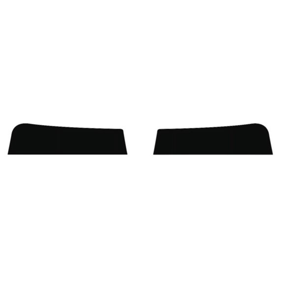 The Tint Effect Precut Window Tint Kit Compatible with Toyota Tacoma Double Cab Truck (2024-2025)(Front Windshield Visor in 5%) Automotive Film