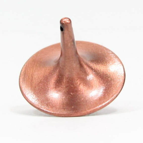 The Tiny Top - Zeekio - Really Small Spin Top - Insane Spin Times (Copper)