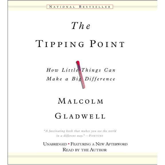 Pre-Owned The Tipping Point : How Little Things Can Make a Big Difference (CD-Audio)