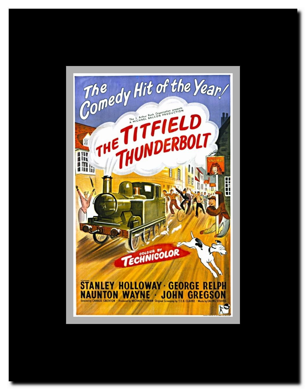 The Titfield Thunderbolt Framed Movie Poster