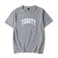 thumbnail image 1 of The Toast Toasty Merch Short Sleeve T-shirt Unisex Fashion Crew Neck Top, 1 of 2