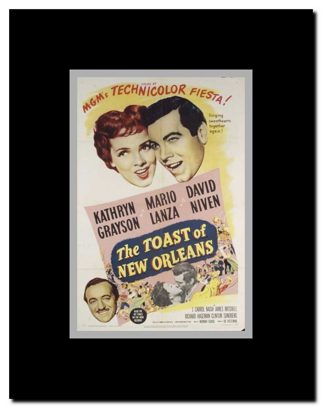 The Toast of New Orleans Framed Movie Poster