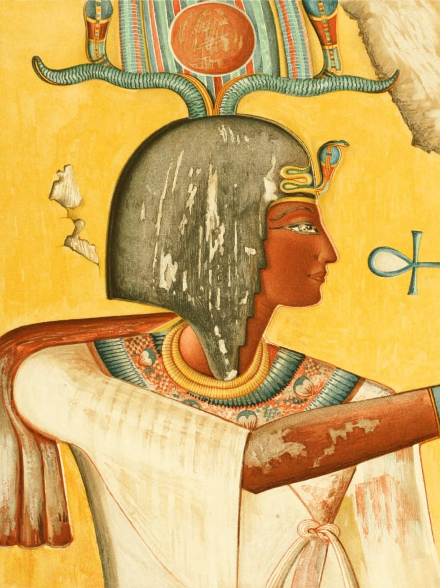 The Tomb of Siptah 1908 Siptah Canvas Art - Ernest Harold Jones (24 x 36)