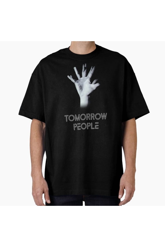 The Tomorrow People Hand Logo Retro 70s British Sci-Fi TV Graphic H42965 T-Shirt, for Men and Women, Up to Size 5XL