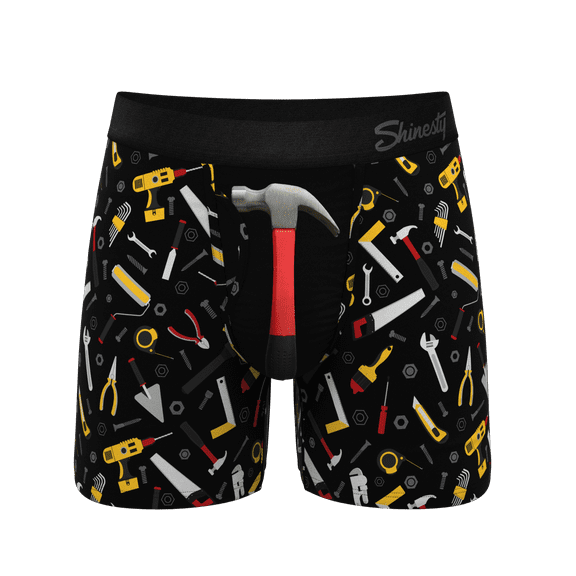 The Tool Belt - Shinesty Hammer and Tools Ball Hammock Pouch Underwear With Fly 3X