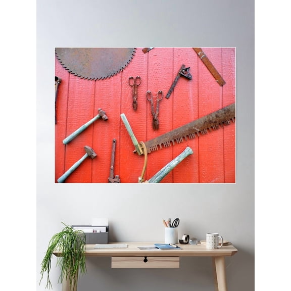 The Tool Wall Poster Wall Art, Modern Wall Decor For Living Room Bedroom, 24x36 UNFRAMED