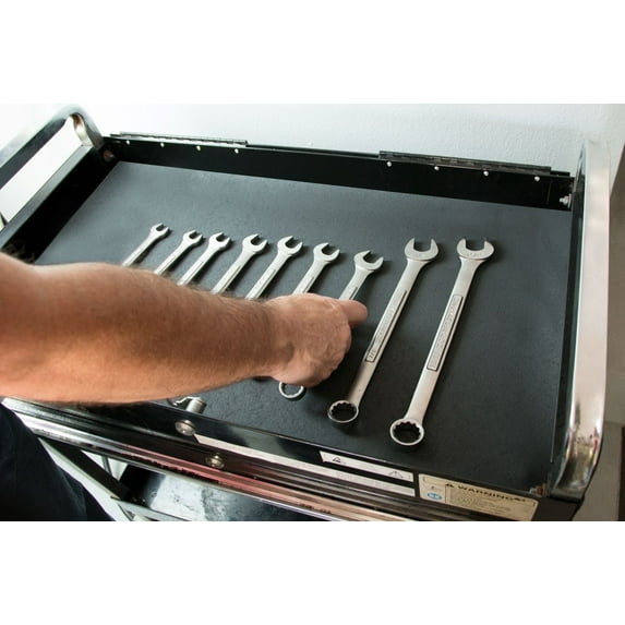 Earth Edge The Toolbox Liner 12"x80" Toolbox Protection Black
