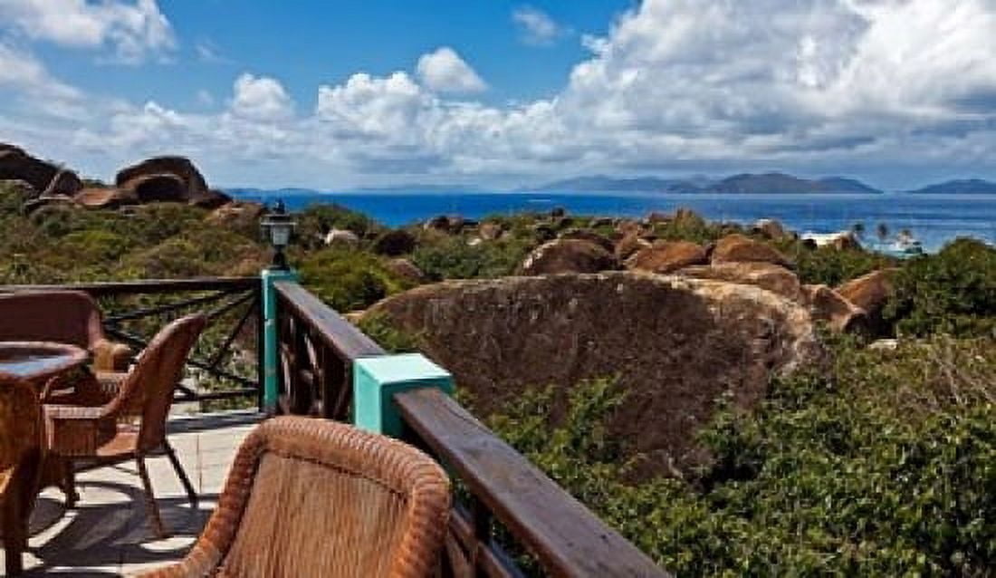 The Top of the Baths in Virgin Gorda British Virgin Islands Canvas Art - Joe Restuccia III DanitaDelimont (24 x 14)