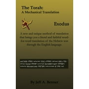 The Torah A Mechanical Translation - Exodus, Paperback