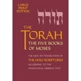 thumbnail image 1 of Five Books of Moses (Large Print) Torah-TK-Large Print, (Paperback), 1 of 2