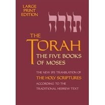 Five Books of Moses (Large Print) Torah-TK-Large Print, (Paperback)