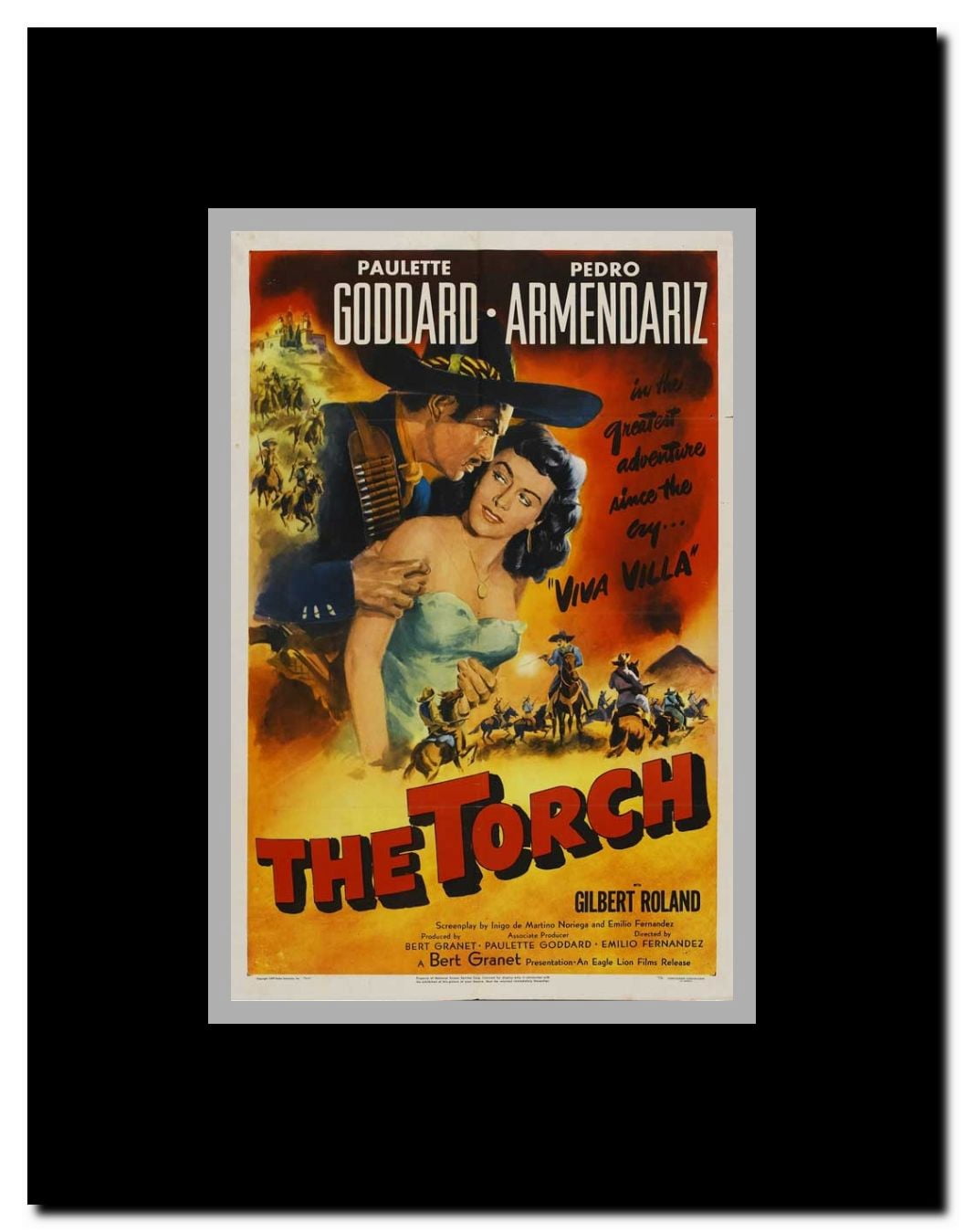 The Torch Framed Movie Poster