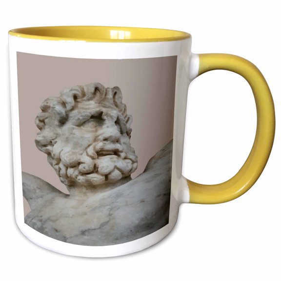 3drose, the Torment of Prometheus Vector Art, 11oz Two-tone Yellow Mug