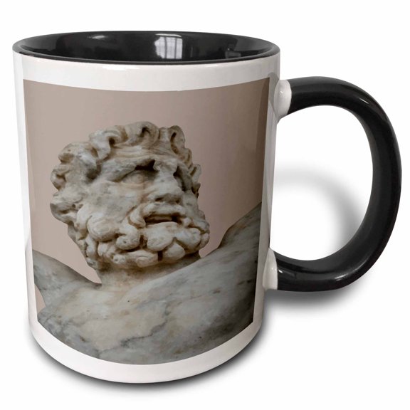 3drose, the Torment of Prometheus Vector Art, 15oz Two-tone Black Mug