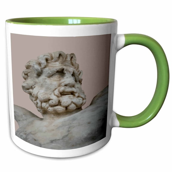 3drose, the Torment of Prometheus Vector Art, 15oz Two-tone Green Mug