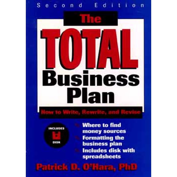 Pre-Owned The Total Business Plan: How to Write, Rewrite, and Revise, 9780471078296, 0471078298, Paperback, 2 edition