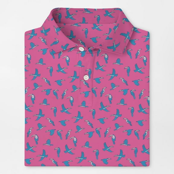 The Toucan Polo Shirt for Men And Women All over Print Short Sleeve Golf