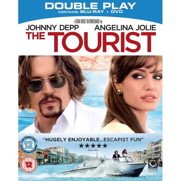 The Tourist (Blu-ray Double Play) (Blu-ray) Johnny Depp Angelina Jolie Paul Bettany