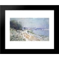 thumbnail image 1 of The Tow Path at Argenteuil, Winter 20x24 Framed Art Print by Monet, Claude, 1 of 2