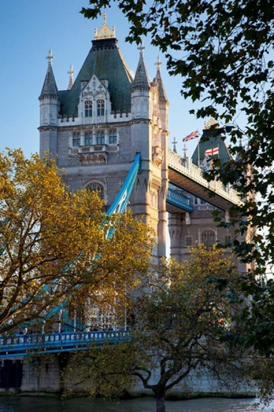 The Tower Bridge London England Canvas Art - Brian Jannsen DanitaDelimont (25 x 38)