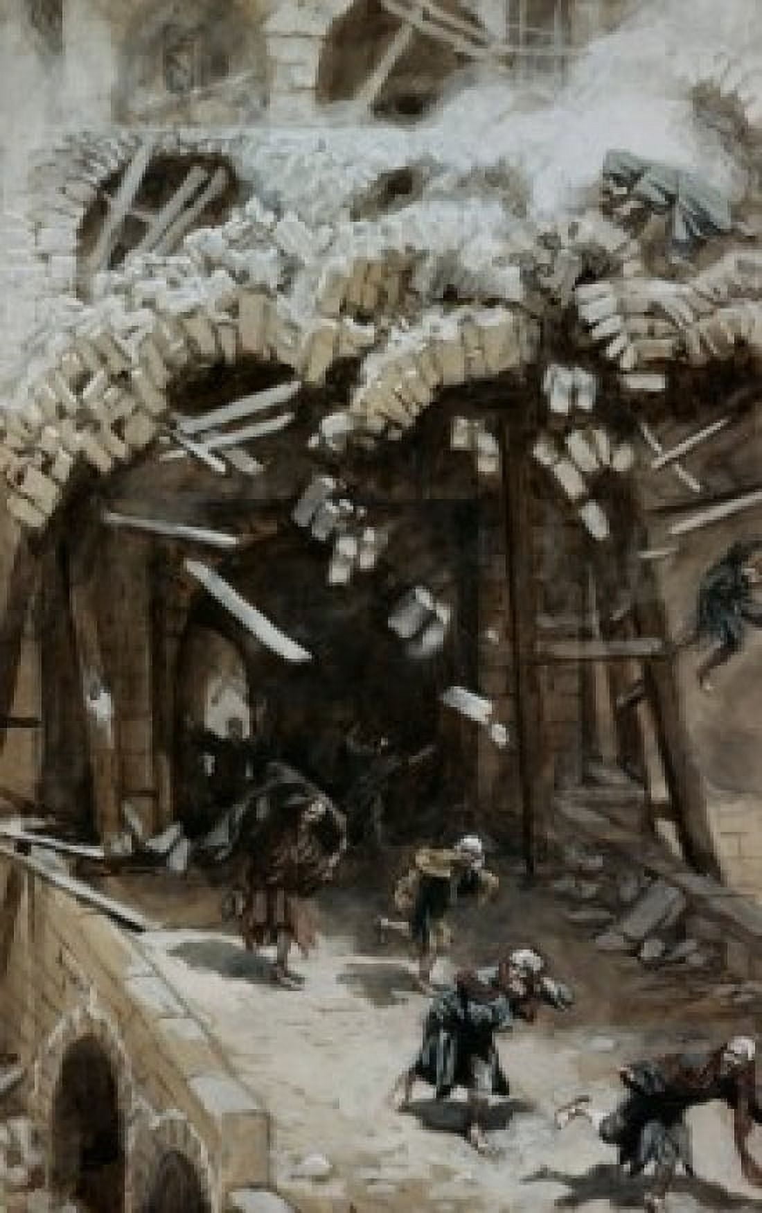 The Tower of Siloam James Tissot (1836-1902 French) Canvas Art - James Tissot (24 x 36)
