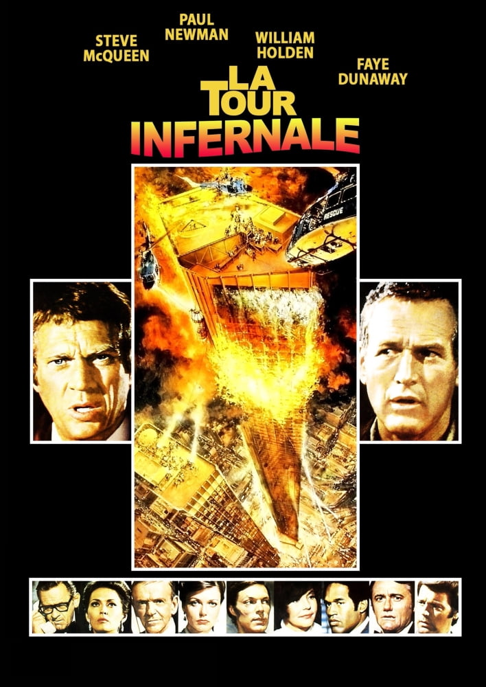 The Towering Inferno Canvas Art - (24 x 36)