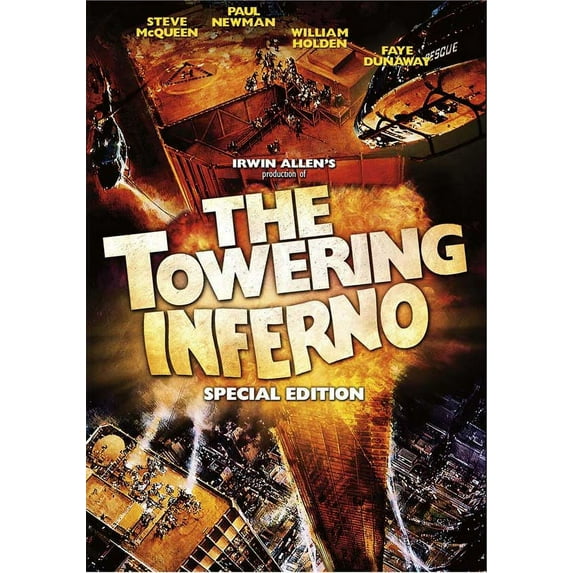 The Towering Inferno Movie POSTER 27" x 40" Style F