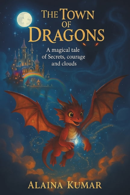 The Town of Dragons: A magical tale of secrets, courage and clouds, (Paperback)