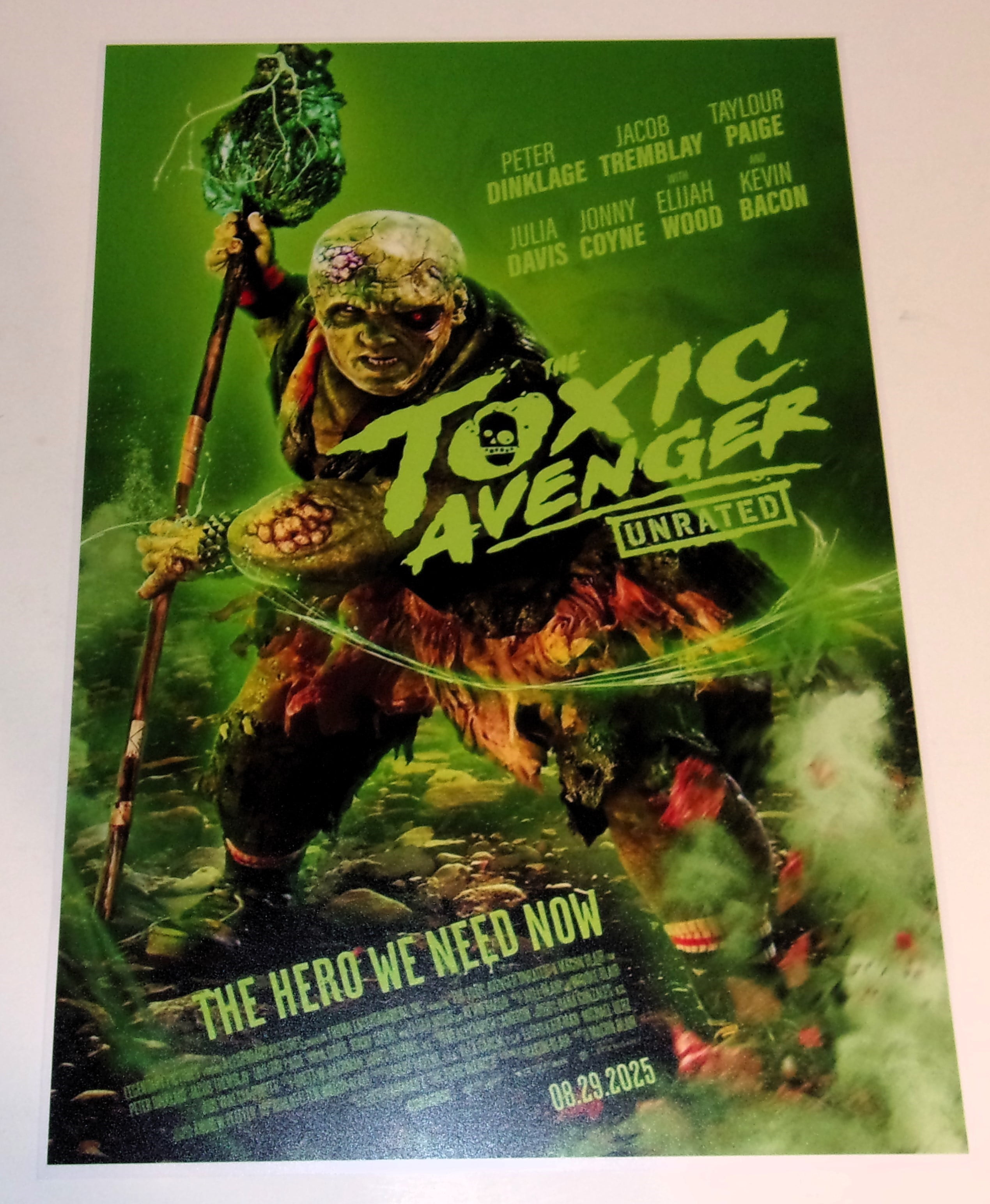 The Toxic Avenger 2025 Toxie Comedy/Horror Poster 19